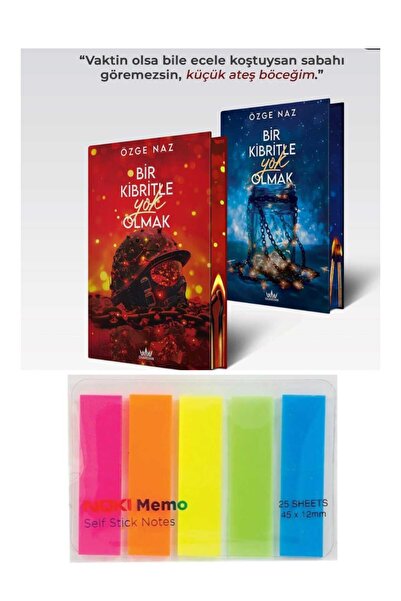Ephesus Yayınları CİLTLİ-1 VE 2 Bir kibritle yok olmak BOYALI SET özge Naz 5 ...
