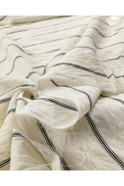 Kumaş Parça Aerobin Woven - Crem Antracit Culoare 150 cm Latime