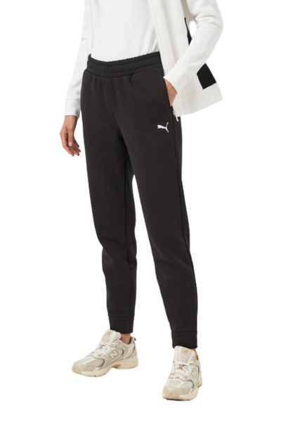 Puma Classic Hooded Tracksuit Kadın Beyaz Eşofman Takımı 68303502