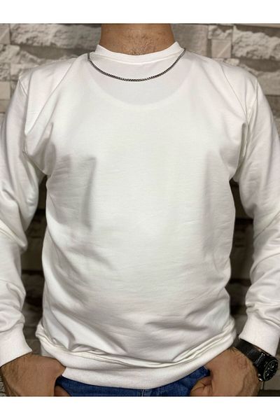 BENESSE Long Sleeve Compact Non-Raised Sweatshirt