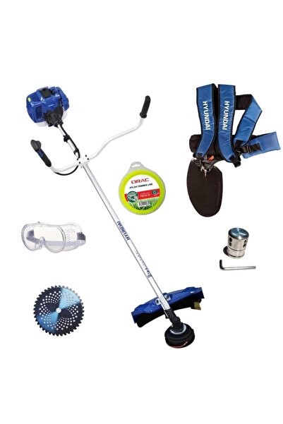 Hyundai HYX55 Motorlu Yan Tırpan Testere ve Aksesuar Seti