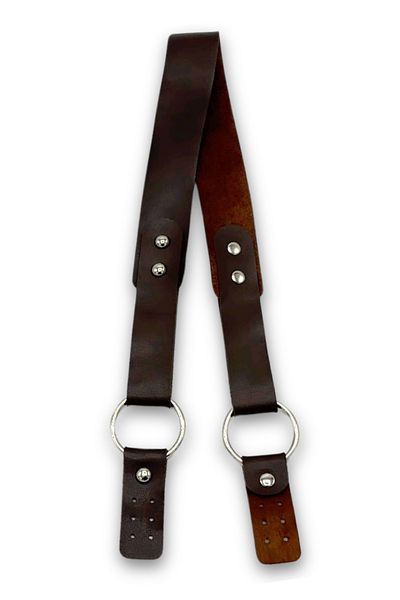 SENSY Leather Ring Single Bag Handle 72 cm