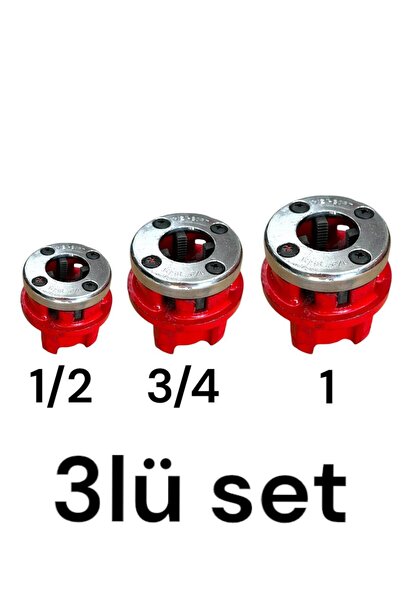 SERA (BORU KESİCİ)metal Borular Için Manuel Boru Pafta Diş Açma Paftası Diş Açma Pafta Takımı