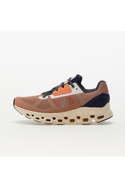 On Running حذاء المشي السويسري On Cloud Running Cloudstratus Cork-بني فاتح