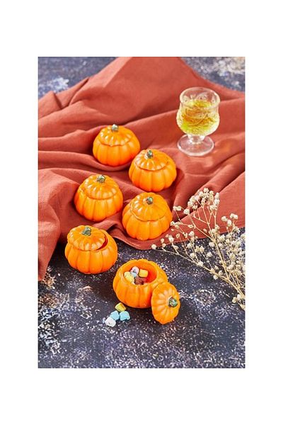 FLORADA Mini Coffee Colored - Turkish Delight, Dragee, and Presentation Pumpkin Design Cap