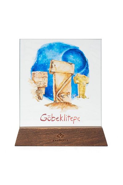 Anadolia Σειρά Göbeklitepe - Διακοσμητικό γυάλινο αντικείμενο Sky Large Size