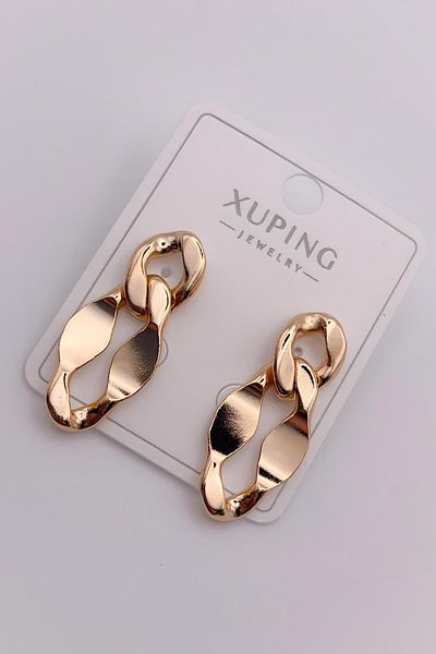 Trinos Chain Earrings - Steel Design Earrings