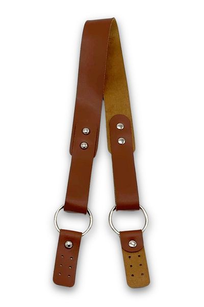 SENSY Leather Ring Single Bag Handle 72 cm