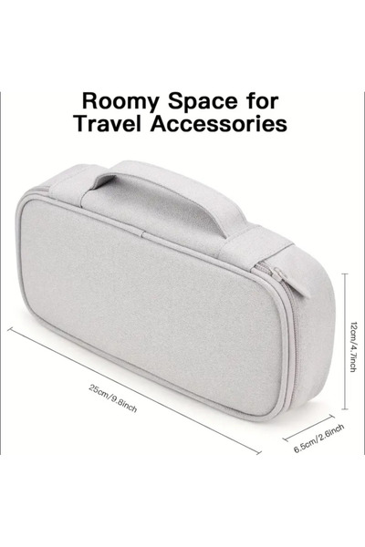 SYNOPE Велика багатокамерна багатофункціональна водонепроникна сумка-органайзер для подорожей з великим об'ємом для пристрою