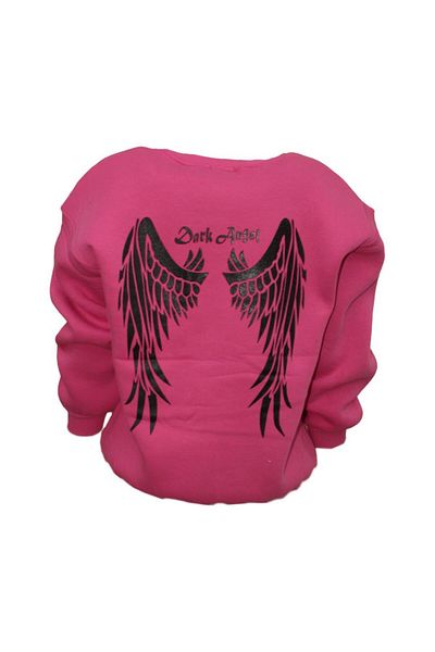 Ceylen Φούτερ Unisex Oversize DarkAngel με στάμπα