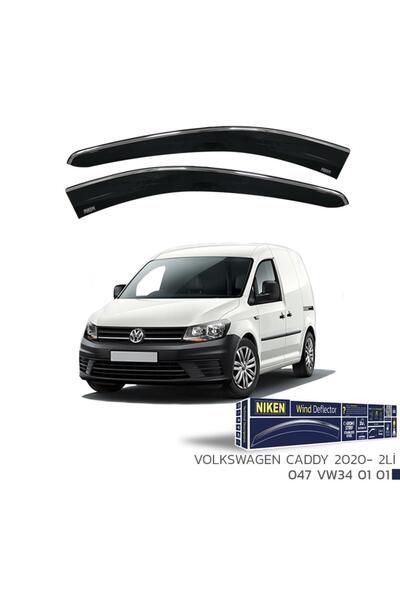 Niken Volkswagen Caddy Kromlu Cam Rüzgarlığı 2li 2020 Ve Üstü