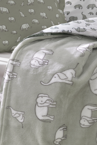 Yataş Mini Povey Wellsof Baby Blanket - Sage