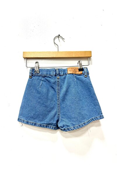 rois kids Kız Çocuk Mavi Şort Etek