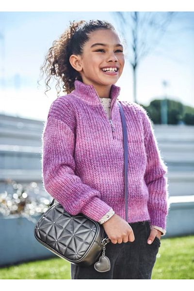 MAYORAL Pulover tricotat pentru fete liliac 7307