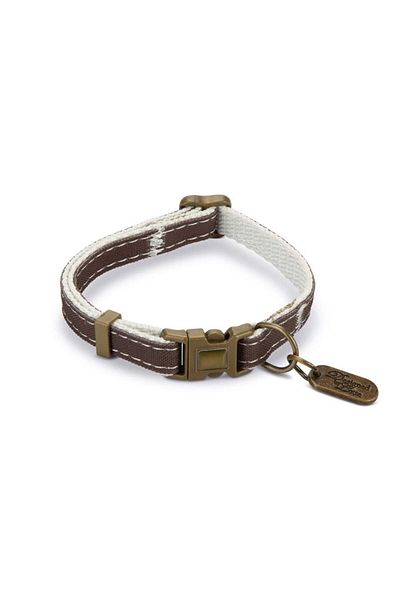 Karlie Lotte Cat Collar - 30cm Brown, 10mm Leash