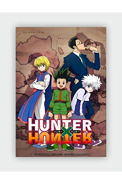 fırsatlar diyarı Hunter x Hunter Anime Hd Manga Duvar Posteri - Kalın Kağıt -...