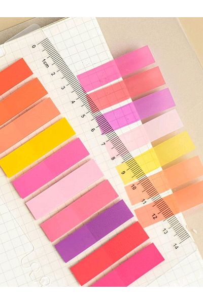 Mansura 200 Sheets Post-It Adhesive Note Paper - Index Sticker Index