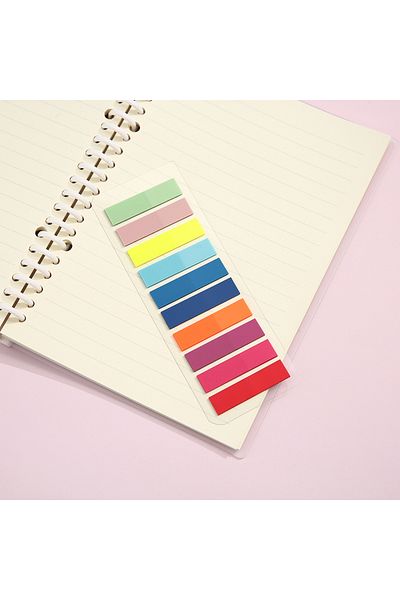 Mansura 200 Sheets Post-It Adhesive Note Paper - Index Sticker Index