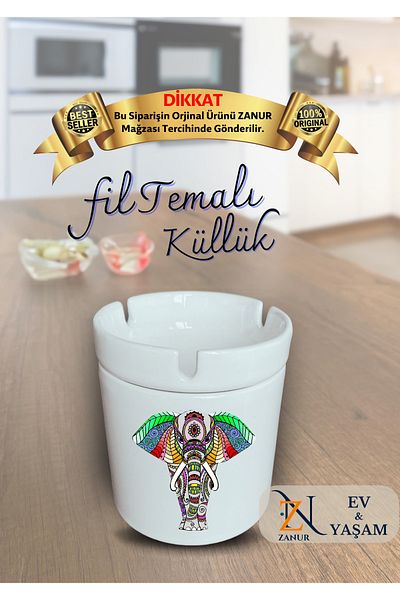 zanur Scrumieră din ceramică cu tematică elefant Scrumiere cu diferite tematici elefanți și alte opțiuni disponibile pe pagina noastră ZANUR.