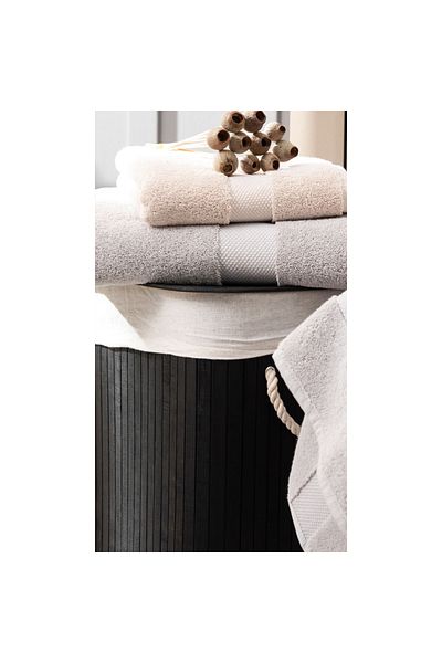 Mudo Home Beige Face Towel - Classy 50x90 Cm