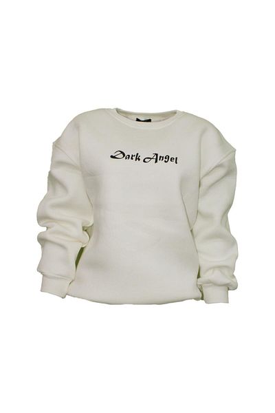 Ceylen Φούτερ Unisex Oversize DarkAngel με στάμπα