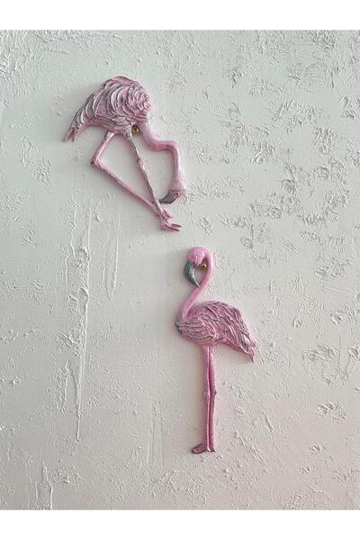 Flamingo Duvar Dekor Aksesuar