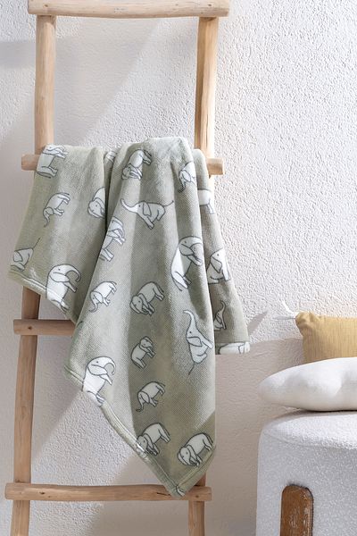 Yataş Mini Povey Wellsof Baby Blanket - Sage