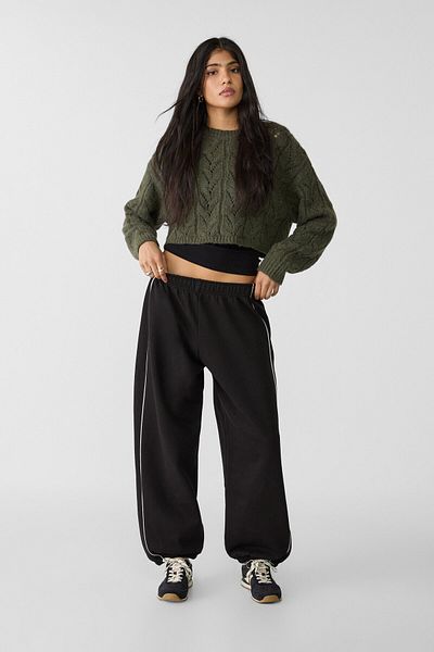 Stradivarius Pile Jogger Pants