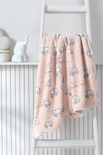 Yataş Mini Povey Wellsof Salmon Baby Blanket