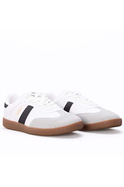 Jump 29787 Біло-сірі ортопедичні шкіряні легкі зручні кросівки на шнурівці для бігу, спорту та прогулянок