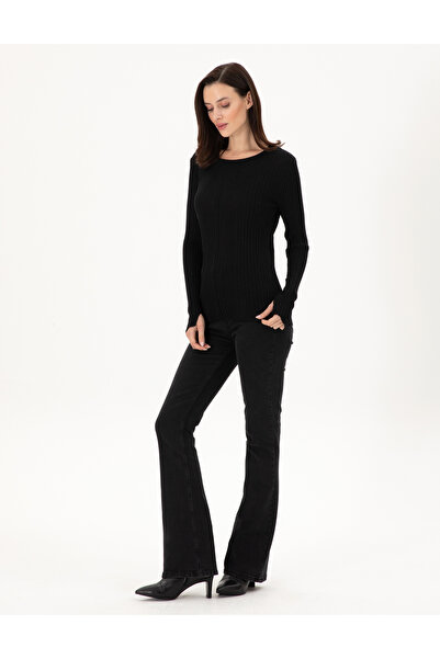 Pierre Cardin Black Slim Fit Sweater 50290558 -Vr046