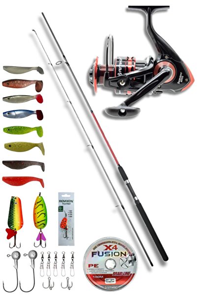 Hitpro FLX 2.70 MT - NEW SUMER 4000 SPİN OLTA TAKIMI KIRMIZI