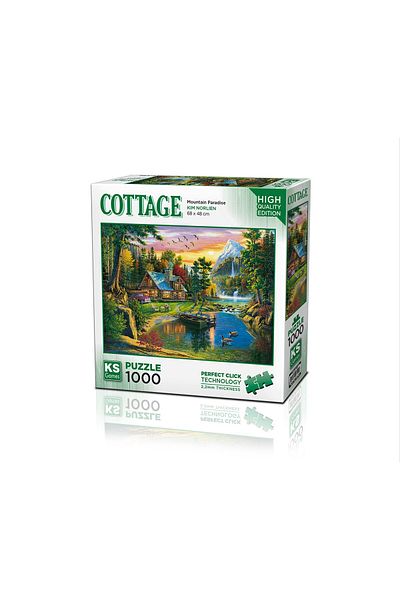 Ks Games Mountain Paradise 1000 Piece Puzzle