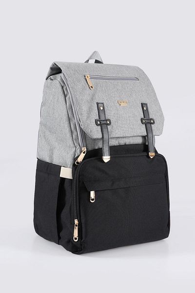 ÇÇS 51768 Model Gray Care Backpack - Mother and Baby