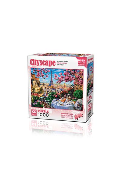 Ks Games Breakfast in Paris 1000 Piece Puzzle
