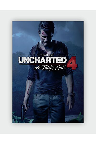 fırsatlar diyarı The Art of Uncharted 4 Game Duvar Posteri - Kalın Kağıt - Çe...