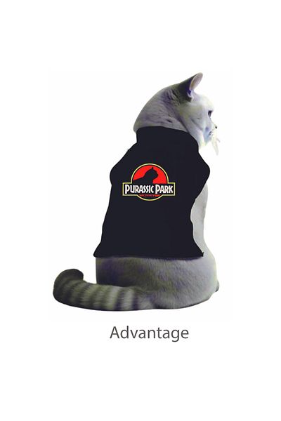 Advantage Cat Printed Cat Sweatshirt