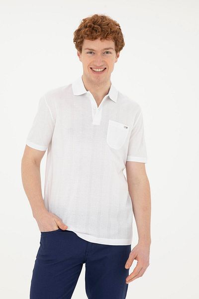 U.S. Polo Assn. ΑΜΕΡΙΚΑΝΙΚΟ ΠΟΛΟ ΑΝΔΡΙΚΟ ΠΟΛΟ ΚΟΛΑΡΙ ΜΠΛΟΥΖΑ 1624858