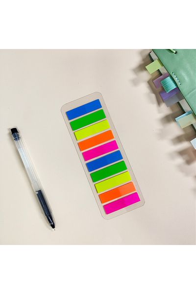 Mansura 200 Sheets Post-It Adhesive Note Paper - Index Sticker Index