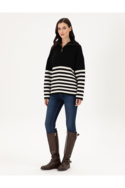 Pierre Cardin Black Comfort Fit Sweater 50298102 -Vr046