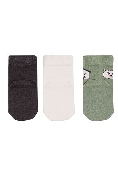 Miny Center Baby Boy 3-Piece Socks