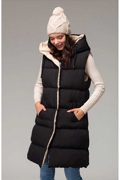 HARMAN BUTİK Women's Double Sided Inflatable Vest