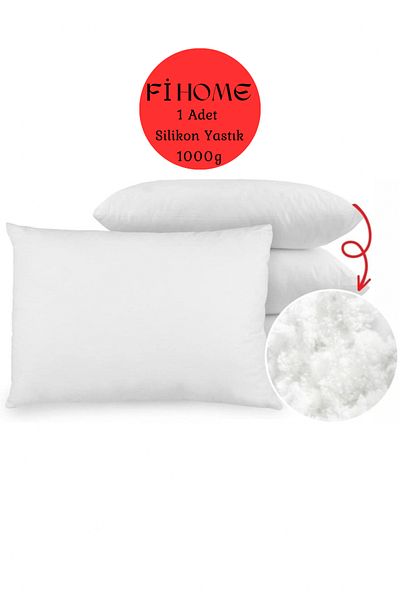 Fİ HOME 1000g Siliconeized Fiber Pillow Washable