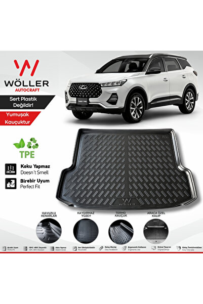 wöller Chery Tiggo 7 Pro Bagaj Havuzu 2022 Sonrası 3d Ultraflex Esnek