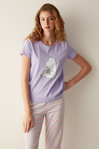 Penti Happinies Lilac Trousers Pajama Set