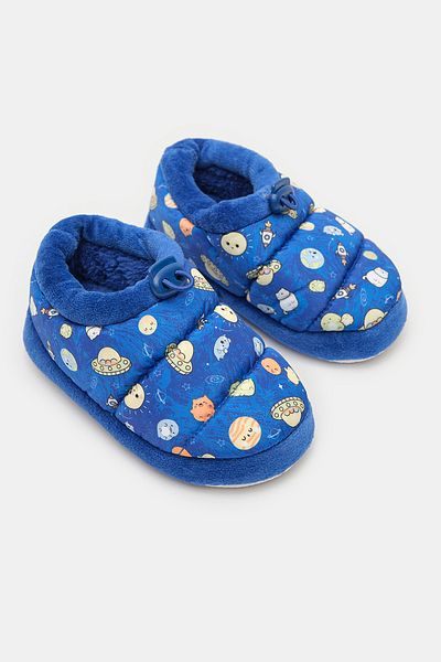 Penti Șosete Space Saks Blue Bootie pentru băiat