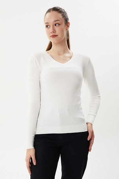 Twister Jeans BT 2276 V Neck Γυναικείο Πλεκτό Πουλόβερ από Κασμίρ