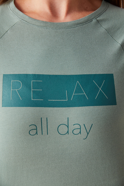 Penti Relax Green All Day Pijama Takımı