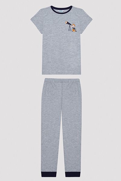 Penti Boy's Galaxy Watcher Multicolor 2-Piece Pajama Set