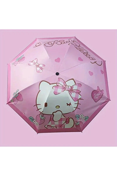 bundle island çocuk şemsiyesi Hello Kitty figürlü